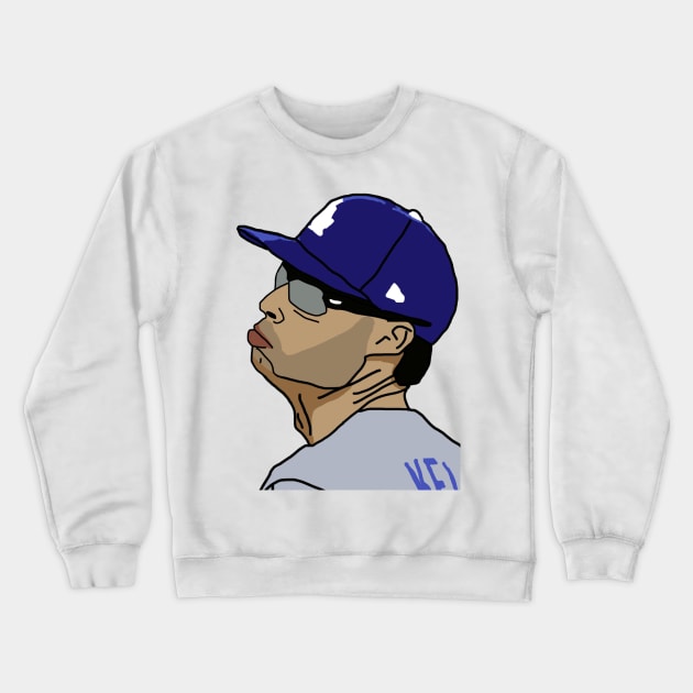 "Nice Swing" Front/Back Crewneck Sweatshirt by Royale Art